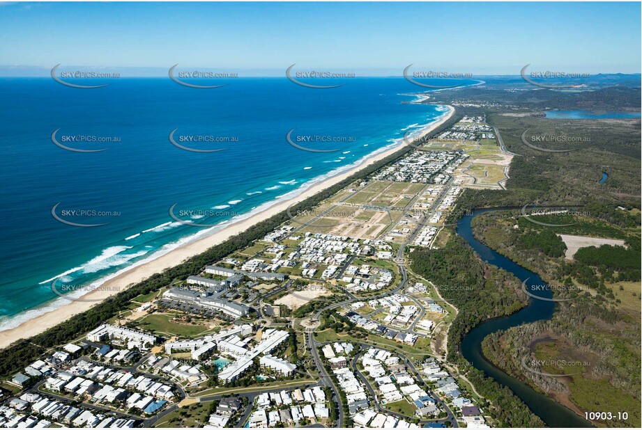 Aerial Photo Salt Village NSW Aerial Photography