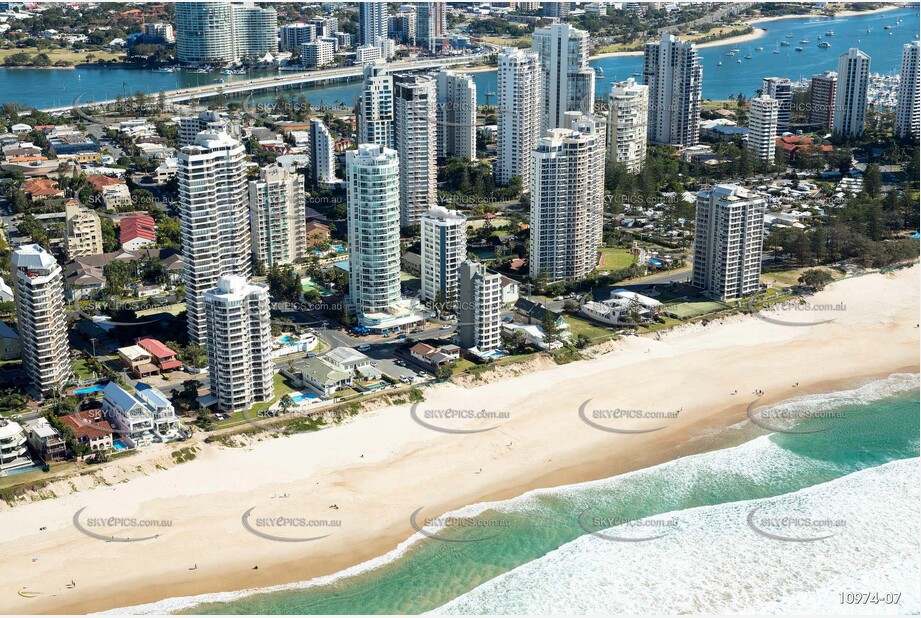 Aerial Photo Main Beach QLD Aerial Photography