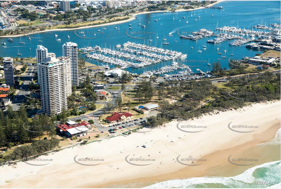 Aerial Photo Main Beach QLD Aerial Photography