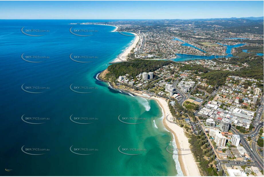 Aerial Photo Burleigh Heads QLD Aerial Photography