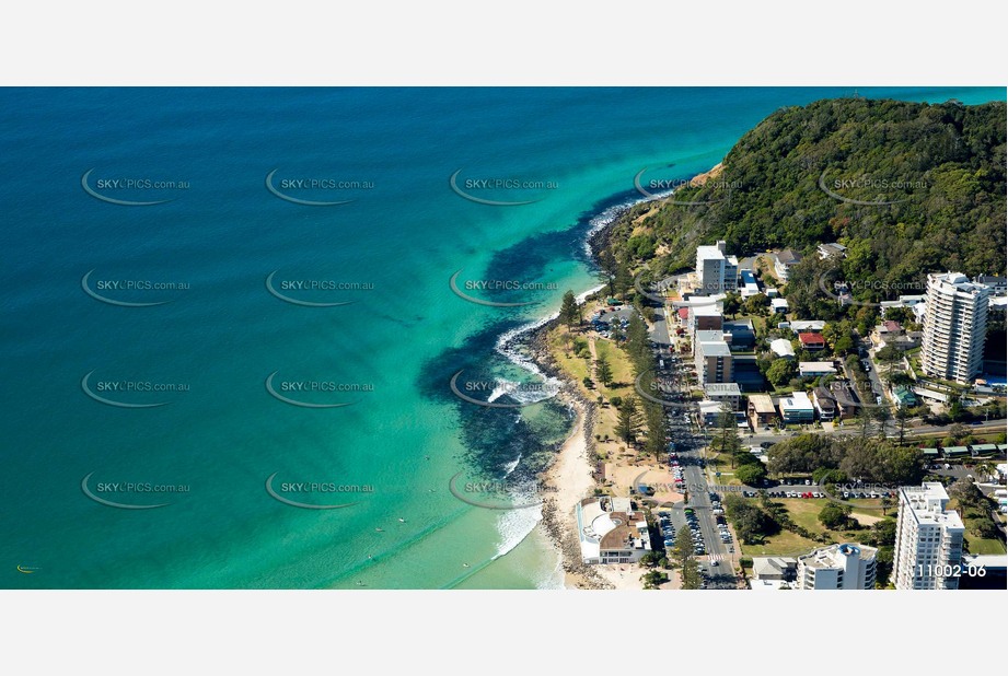 Aerial Photo Burleigh Heads QLD Aerial Photography