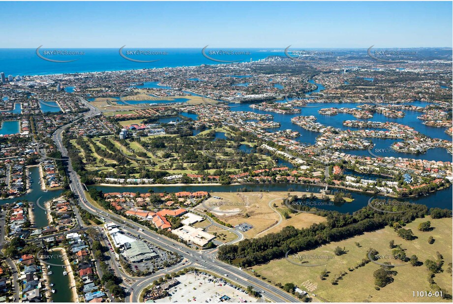 Clear Island Waters - Gold Coast QLD Aerial Photography