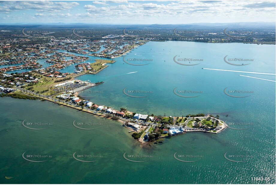 Aerial Photo of Cleveland & Raby Bay QLD Aerial Photography