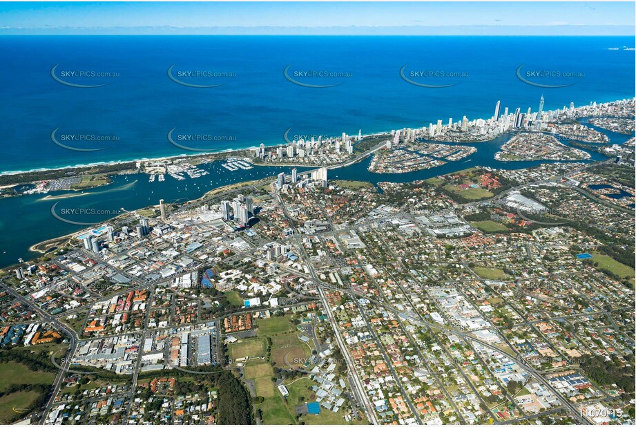 A view of Southport from 8000ft QLD Aerial Photography