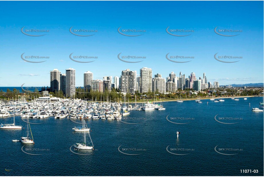 Boat Harbour & Palazzo Versace Gold Coast QLD Aerial Photography