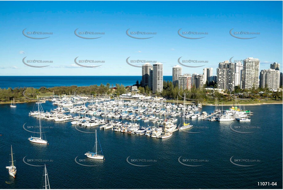 Boat Harbour & Palazzo Versace Gold Coast QLD Aerial Photography