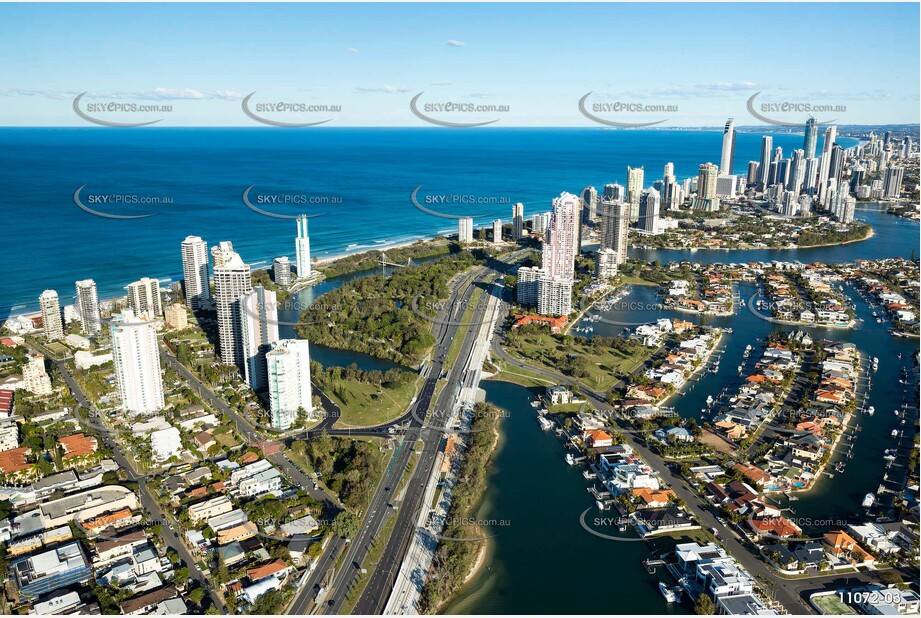 Aerial Photo Surfers Paradise QLD Aerial Photography