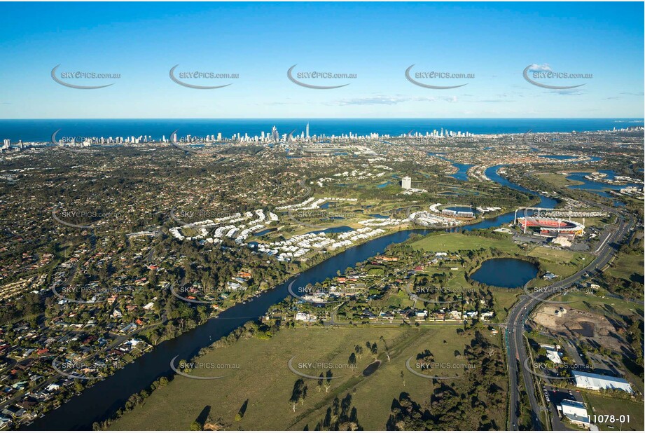 Maryland Avenue Carrara QLD Aerial Photography