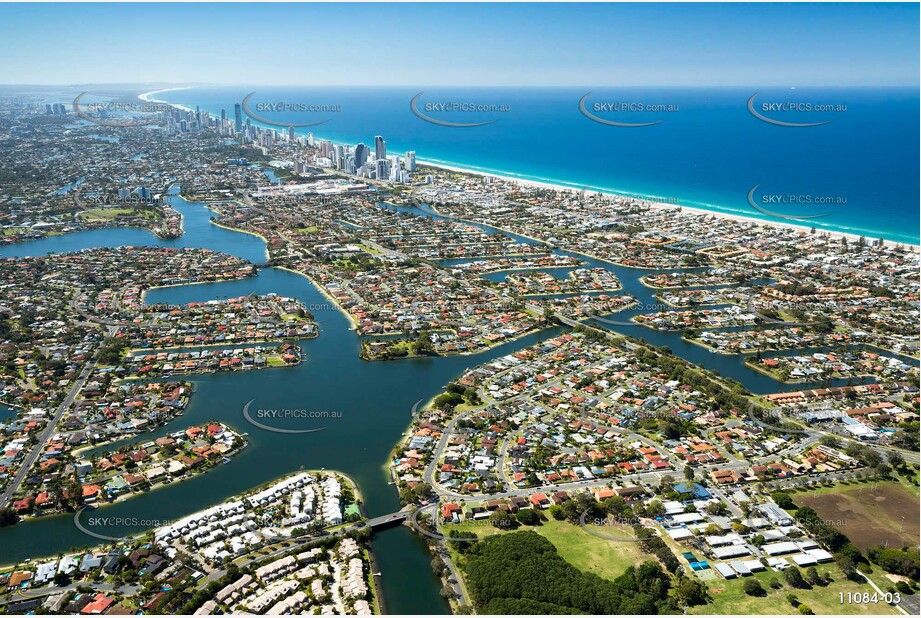 Aerial Photo Mermaid Waters QLD Aerial Photography