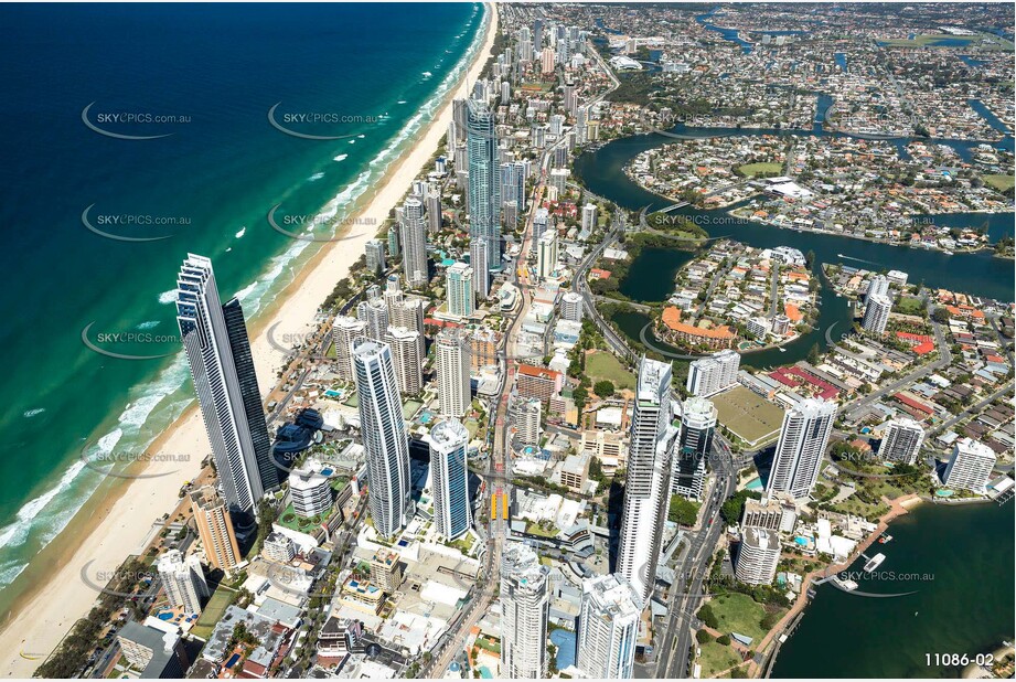 Aerial Photo Surfers Paradise QLD Aerial Photography