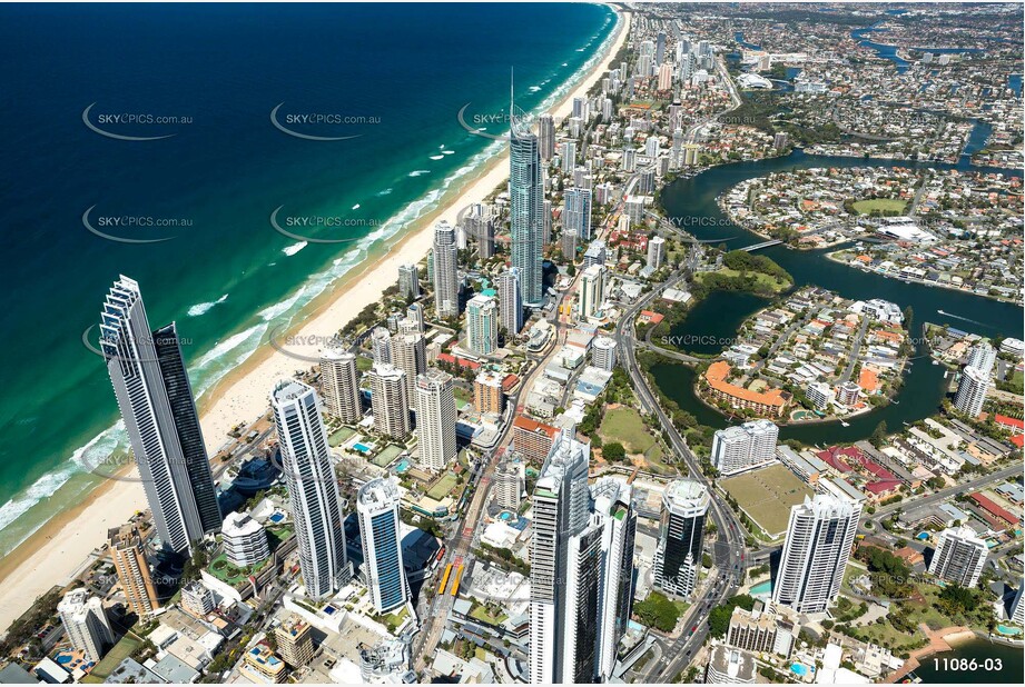 Aerial Photo Surfers Paradise QLD Aerial Photography