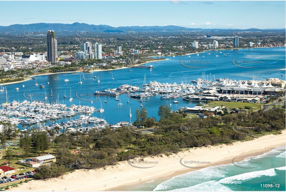 Aerial Photo of Main Beach QLD Aerial Photography