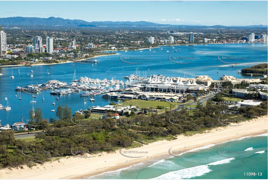 Aerial Photo of Main Beach QLD Aerial Photography