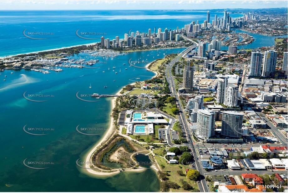 Aerial Photo Southport QLD Aerial Photography