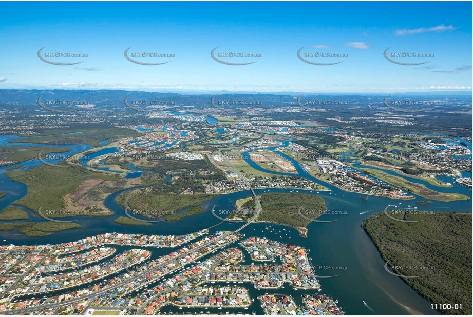 Aerial Photo Hope Island QLD Aerial Photography