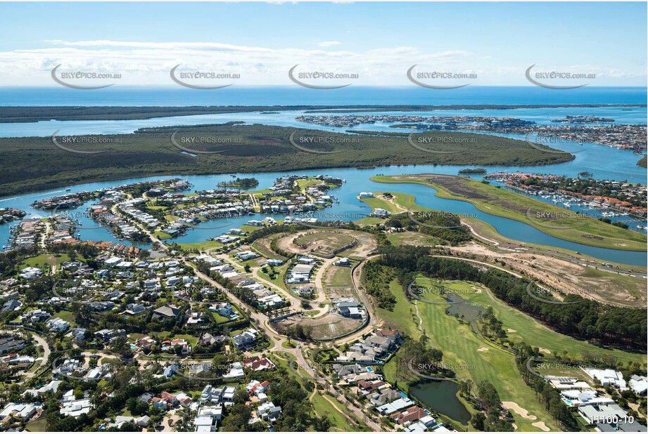 Aerial Photo Hope Island QLD Aerial Photography