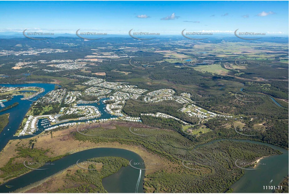 Coomera Waters Estate - Coomera QLD QLD Aerial Photography