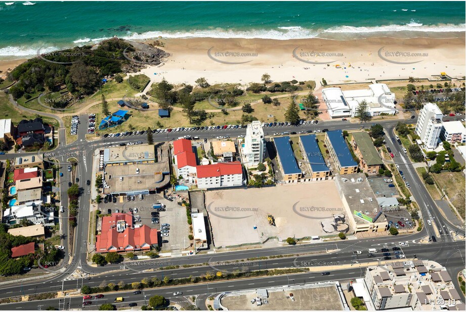 Aerial Photo Burleigh Heads QLD Aerial Photography