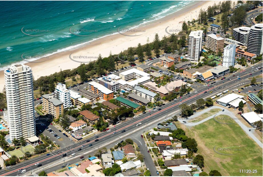 Aerial Photo Burleigh Heads QLD Aerial Photography