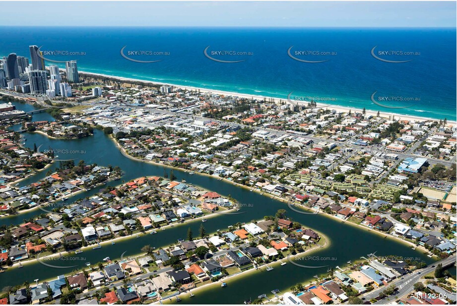 Aerial Photo Mermaid Waters QLD Aerial Photography