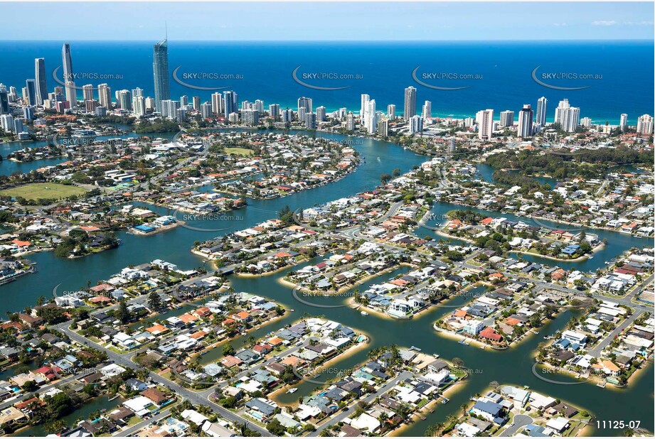 Aerial Photo Broadbeach Waters QLD Aerial Photography