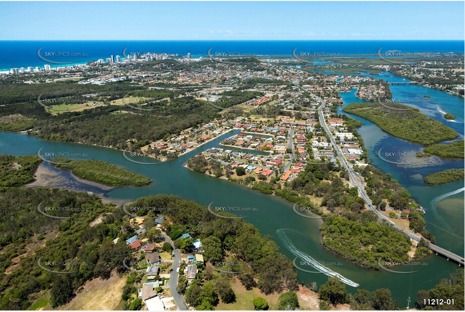 Aerial Photo Tweed Heads West NSW Aerial Photography