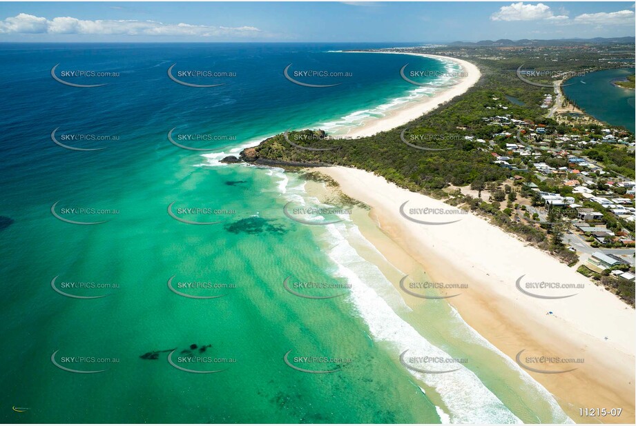 Dream Time Beach Fingal Head NSW Aerial Photography