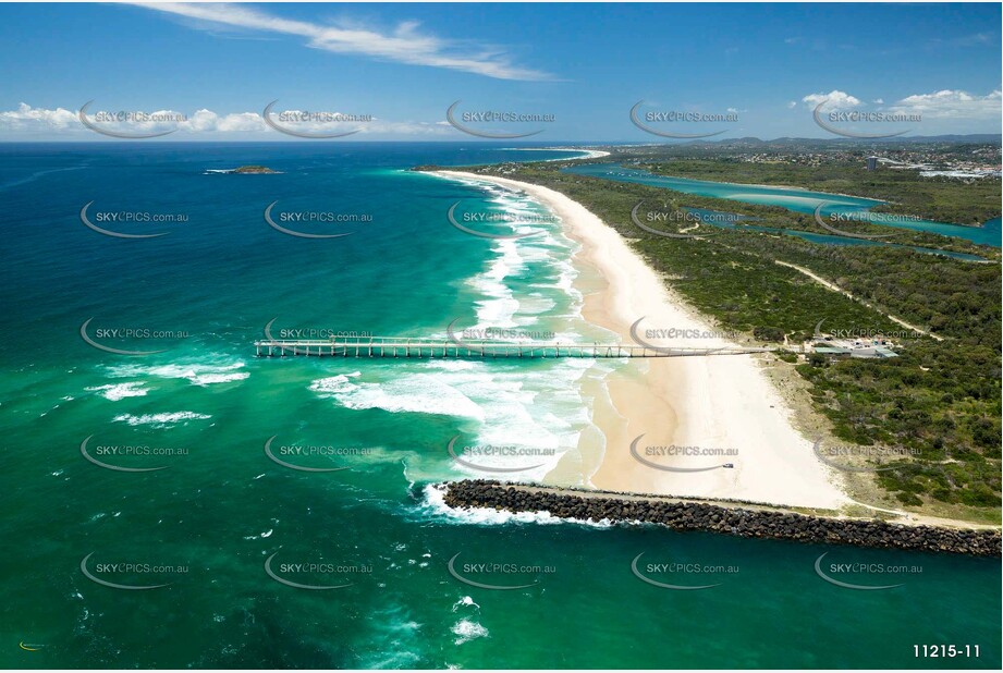 Dream Time Beach Fingal Head NSW Aerial Photography