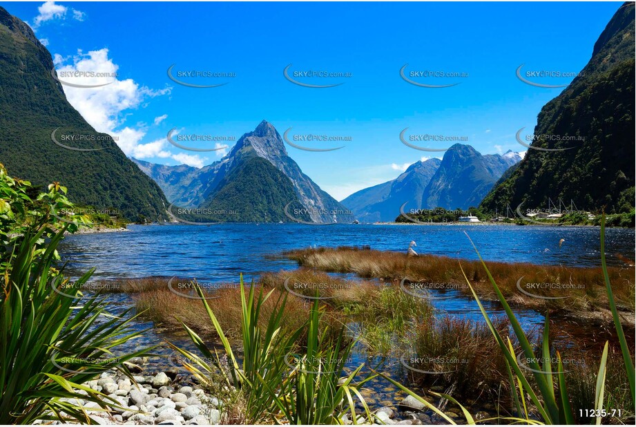 On the Road to Milford Sound Aerial Photography