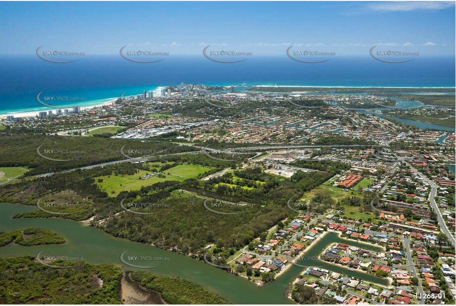 Aerial Photo Tweed Heads West NSW Aerial Photography