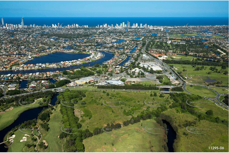 Aerial Photo Carrara QLD Aerial Photography