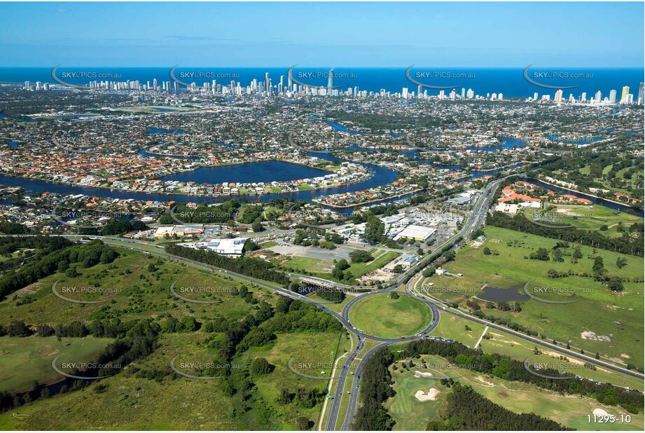 Aerial Photo Carrara QLD Aerial Photography