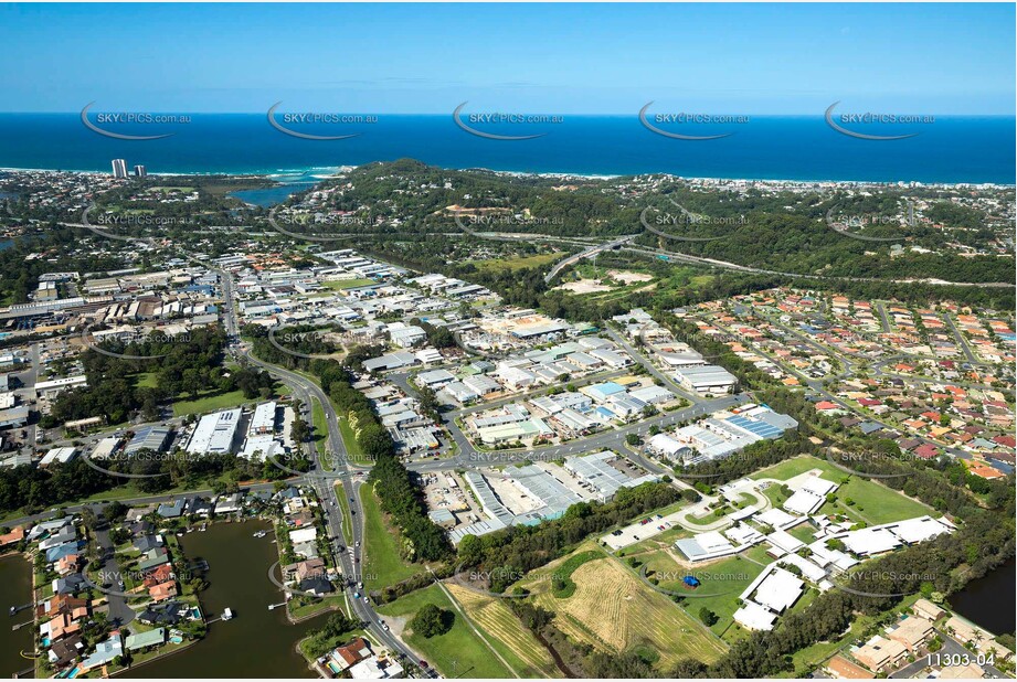 Aerial Photo Currumbin Waters QLD Aerial Photography