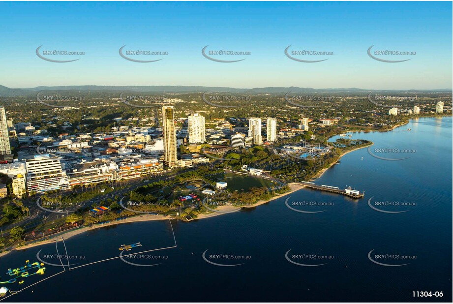 Gold Coast Aquatic Centre at Dawn QLD Aerial Photography