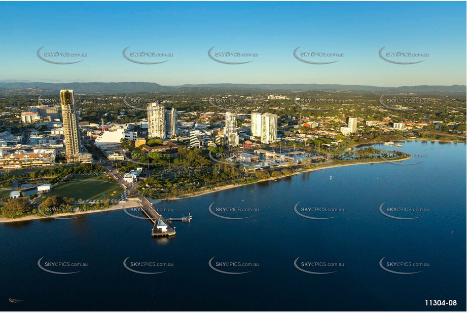 Gold Coast Aquatic Centre at Dawn QLD Aerial Photography