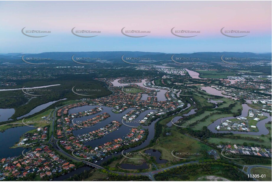 Oyster Cove & Monterey Keys at Dawn QLD Aerial Photography