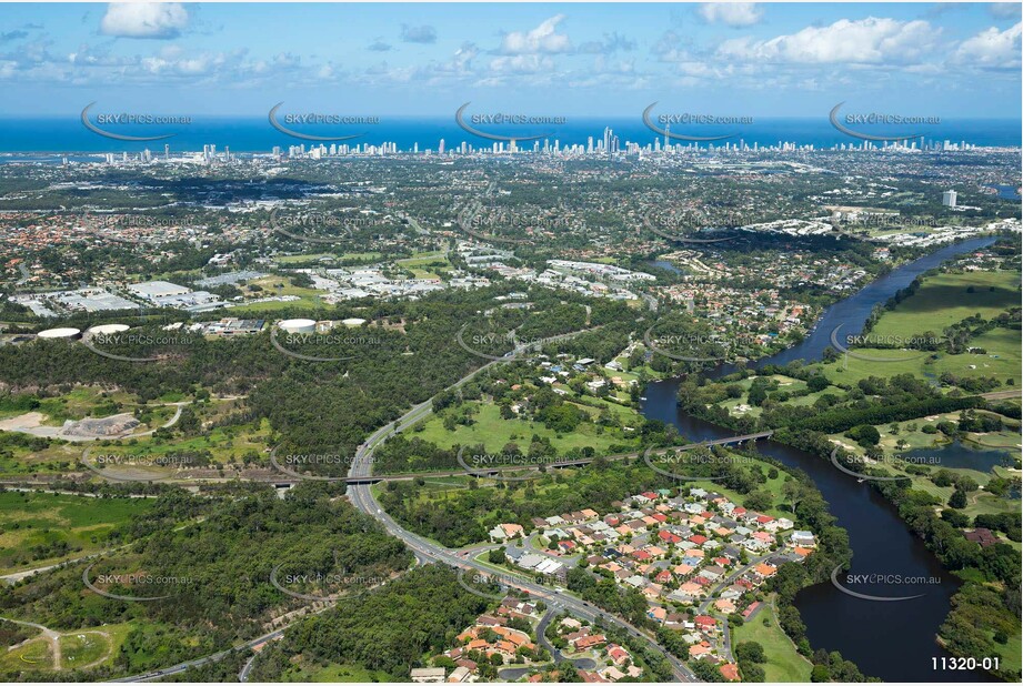 Aerial Photo Ashmore QLD Aerial Photography