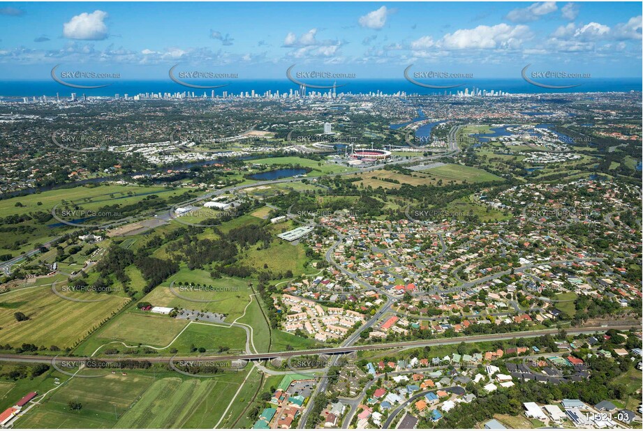 Aerial Photo Carrara QLD Aerial Photography