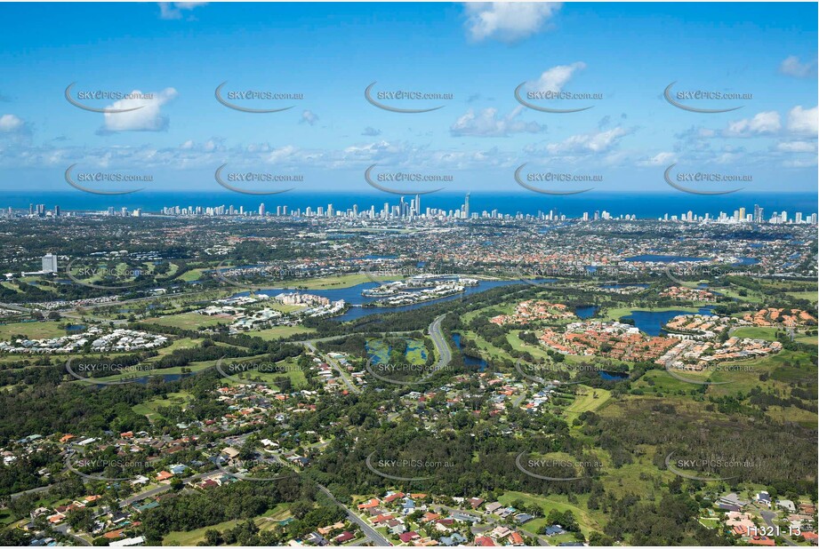 Aerial Photo Carrara QLD Aerial Photography