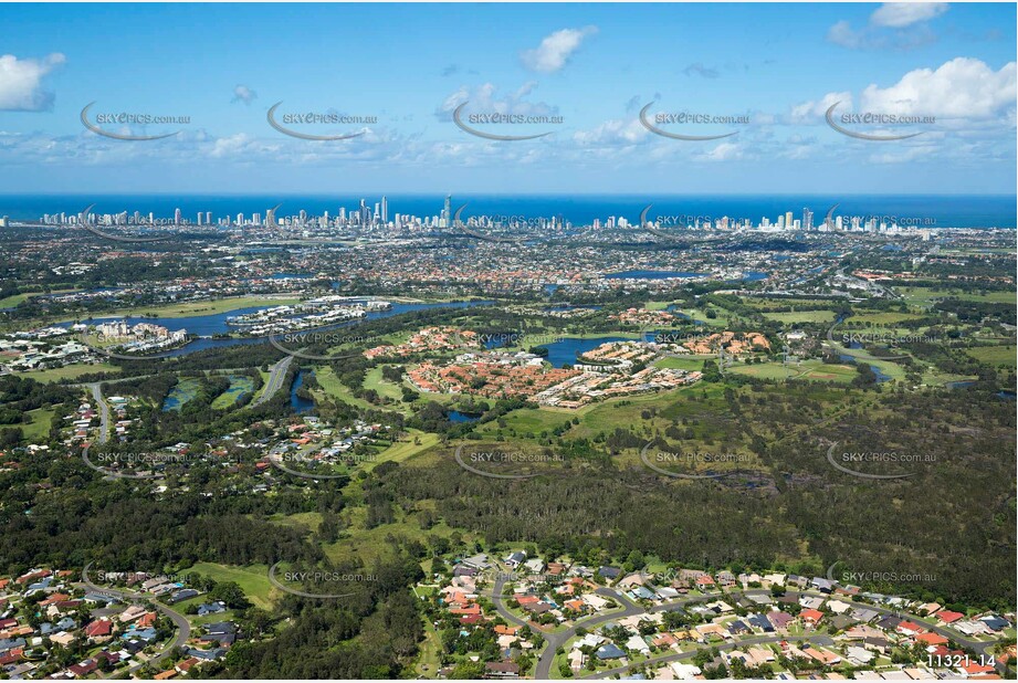 Aerial Photo Carrara QLD Aerial Photography