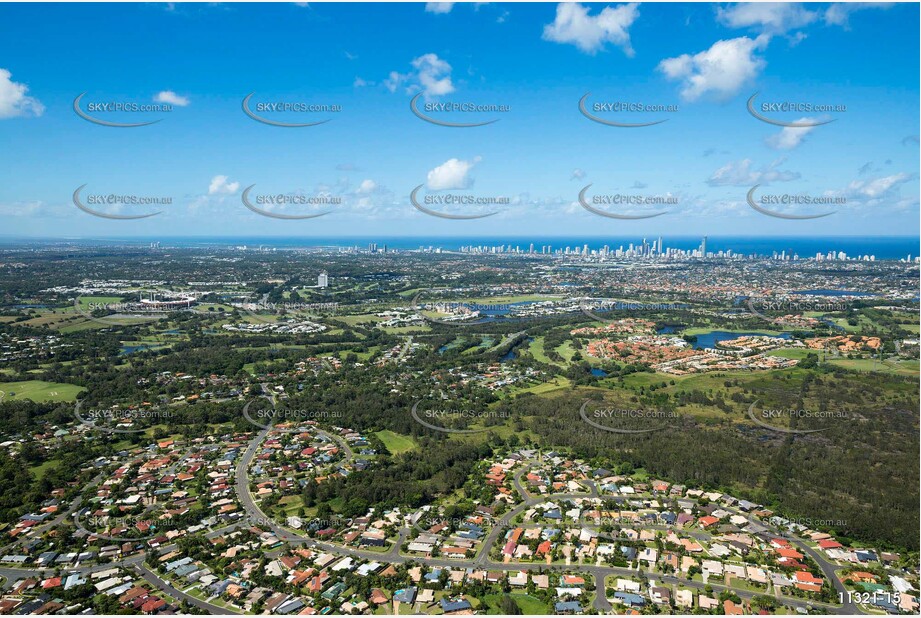 Aerial Photo Carrara QLD Aerial Photography