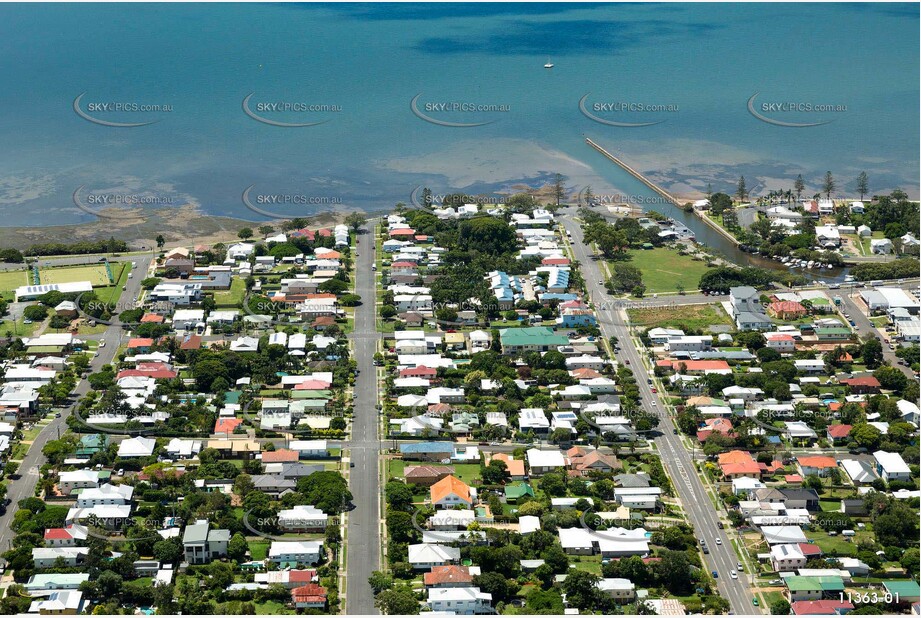 Wynnum on Morton Bay QLD QLD Aerial Photography