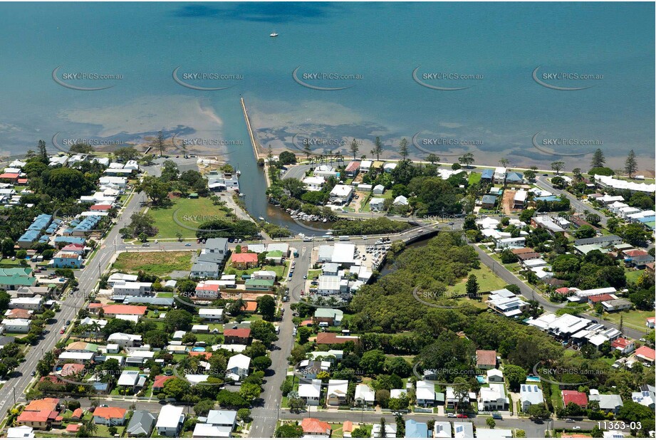 Wynnum on Morton Bay QLD QLD Aerial Photography