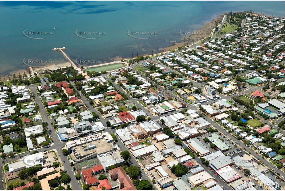 Wynnum on Morton Bay QLD QLD Aerial Photography