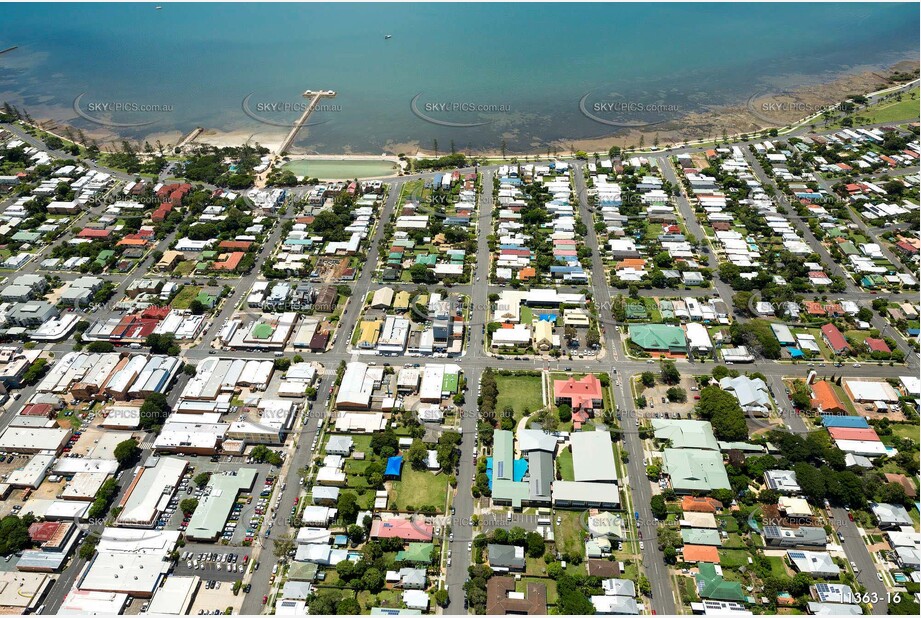 Wynnum on Morton Bay QLD QLD Aerial Photography