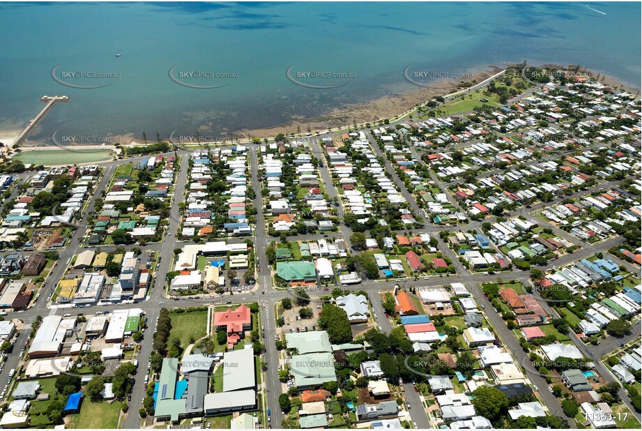 Wynnum on Morton Bay QLD QLD Aerial Photography