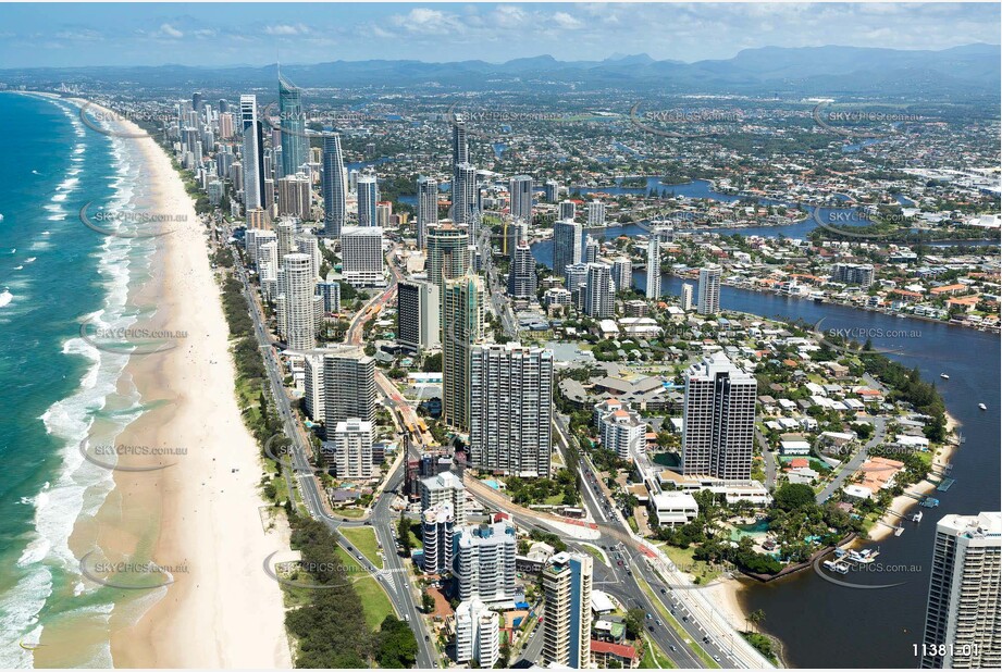 Aerial Photo Surfers Paradise QLD Aerial Photography