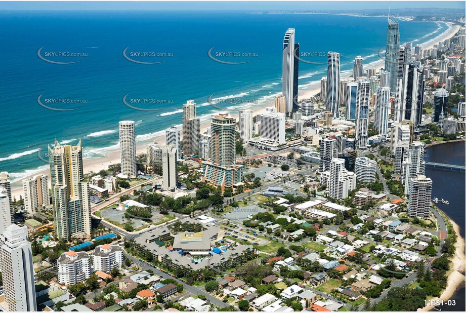 Aerial Photo Surfers Paradise QLD Aerial Photography