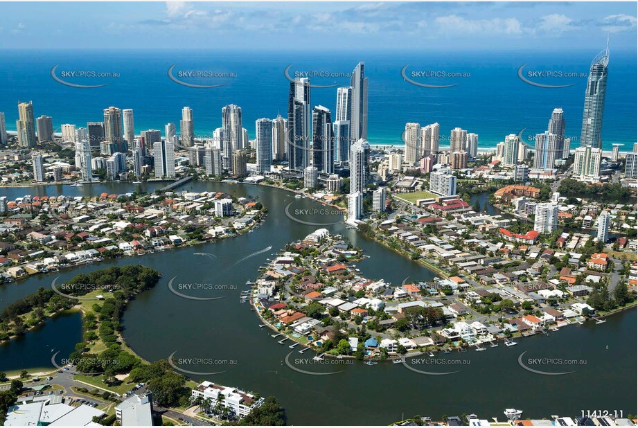 Aerial Photo Surfers Paradise QLD Aerial Photography