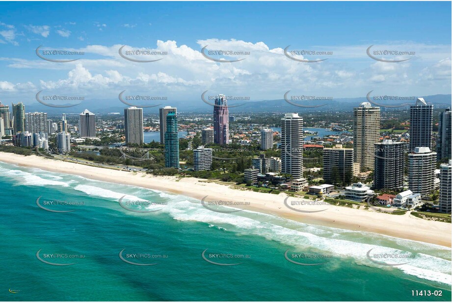 Aerial Photo Main Beach QLD Aerial Photography